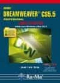Descarga gratuita de libros para nook. ADOBE DREAMWEAVER CS5.5 PROFESIONAL: CURSO PRACTICO (VALIDO PARA WINDOWS Y MAC OS X)