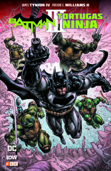 Portada de BATMAN/TORTUGAS NINJA III