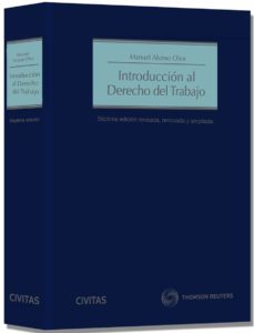 Portada de INTRODUCCION AL DERECHO DEL TRABAJO