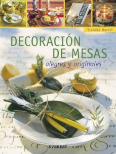 Portada de DECORACION DE MESAS