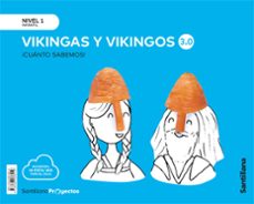 Portada de LOS VIKINGOS 3.0 NIVEL 1 (3 AÑOS) CUANTO SABEMOS (ED 2021)