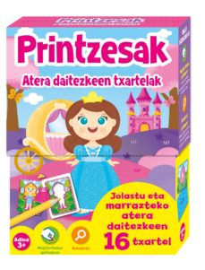 Portada de ATERA DAITEZKEEN TXARTELAK PRINTZESAK