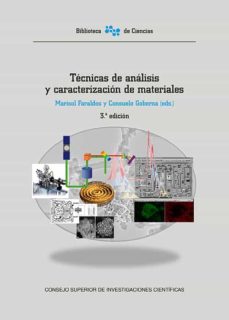 técnicas de análisis y caracterización de materiales (3ª ed.) (ebook)-marisol faraldos-consuelo goberna-9788400108618