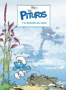 Portada de LOS PITUFOS 37: LOS PITUFOS Y EL DRAGON DEL LAGO