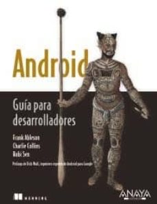 Portada de ANDROID: GUIA PARA DESARROLLADORES