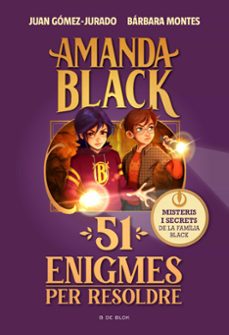 Portada de AMANDA BLACK. 51 ENIGMES PER RESOLDRE