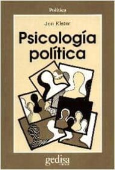 Portada de PSICOLOGIA POLITICA