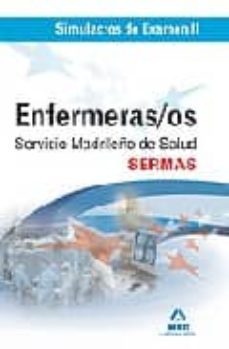 Portada de ENFERMEROS DEL SERVICIO MADRILEÑO DE SALUD (SERMAS). SIMULACROS D E EXAMEN II