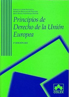 Portada de PRINCIPIOS DE DERECHO DE LA UNION EUROPEA  (5ª ED.)