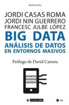 Portada de BIG DATA ANALISIS DE DATOS EN ENTORNOS MASIVOS