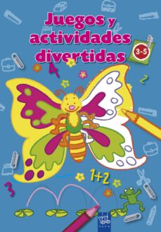 Portada de JUEGOS Y ACTIVIDADES DIVERTIDAS: AZUL (DE 3 A 5 AÑOS)