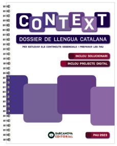 Descarga de estantería móvil CONTEXT DOSSIER DE LLENGUA CATALANA 2º BATXILLERAT CATALUÑA / ISLAS BALEARS