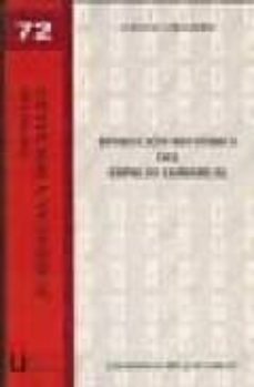 Portada de EVOLUCION HISTORICA DEL ESPACIO COMARCAL