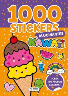 Portada de 1000 STICKERS KAWAII ALUCINANTES
