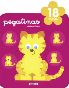Portada de PEGATINAS ANIMALITOS 18 MESES.