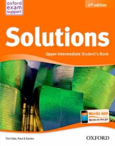 Portada de SOLUTIONS UPPER INTERMEDIATE STUDENT S BOOK (2ND ED.)