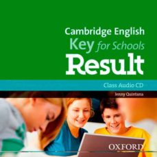 Epub descarga ibooks CAMBRIDGE ENGLISH KEY FOR SCHOOLS RESULT CLASS AUDIO CD 9780194817738 PDF (Spanish Edition) de 
