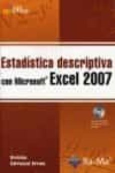 Descargar gratis ebooks pdf para joomla ESTADISTICA DESCRIPTIVA CON MICROSOFT EXCEL 2007 9788478978038 (Spanish Edition) PDB de URSICINO CARRASCAL ARRANZ