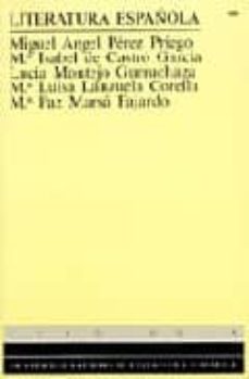 Portada de LITERATURA ESPAÑOLA (UNED)