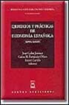 Portada de EJERCICIOS Y PRACTICAS DE ECONOMIA ESPAÑOLA (5ª ED.)