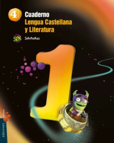 Portada de CUADERNO LENGUA 1 4º  PRIMARIA  PROYECTO SUPERPIXEPOLIS