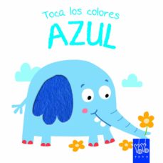 Portada de TOCA LOS COLORES: AZUL
