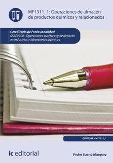 Portada de OPERACIONES DE ALMACN DE PRODUCTOS QUMICOS Y RELACIONADOS. QUIE0308