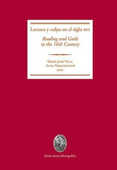 Portada de LECTURA Y CULPA EN EL SIGLO XVI