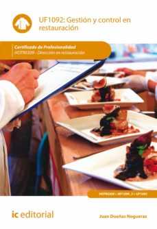 Portada de GESTION Y CONTROL EN RESTAURACION. HOTR0309.