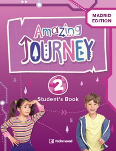Portada de AMAZING JOURNEY 2º EDUCACION PRIMARIA STUDENT S BOOK PACK (MADRID )