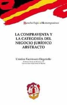 Portada de COMPRAVENTA Y LA CATEGORIA DEL NEGOCIO JURIDICO ABSTRACTO