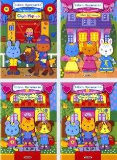 Portada de LIBRO ESCENARIO CON FIGURAS EXTRAIBLES (4 TITULOS)