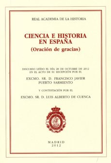 Portada de CIENCIA E HISTORIA EN ESPAÑA