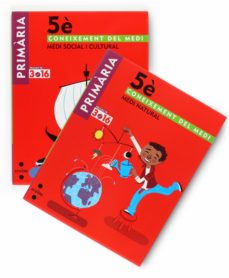 Portada de CONEIXEMENT DEL MEDI NATURAL I SOCIAL PACK PROJECTE 3.16 5º PRIMARIA