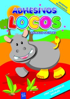 Portada de ADHESIVOS LOCOS: ANIMALES SALVAJES