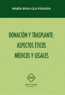 Portada de DONACION Y TRASPLANTE: ASPECTOS ETICOS MEDICOS Y LEGALES