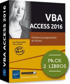 Descarga de manual de datos de cálculos electrónicos VBA ACCESS 2016 de JEAN-PHILIPPE ANDRÉ - THIERRY MARIAN en español 9782409009358 ePub CHM RTF