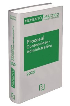 Ebook para descargarlo gratis MEMENTO PROCESAL CONTENCIOSO ADMINISTRATIVO 2020 en español de  9788417985158 MOBI CHM PDF