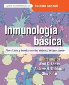 Descargar Ibooks para iPhone gratis INMUNOLOGIA BASICA 5ª EDICION de ABUL K. ABBAS (Spanish Edition) 9788491130758 CHM
