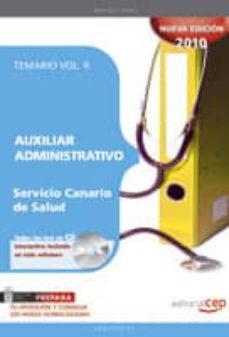 Iguanabus.es Auxiliar Administrativo Del Servicio Canario De Salud. Temario Vo L Ii Image