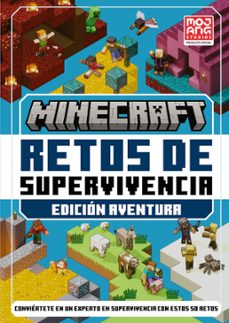 Portada de MINECRAFT OFICIAL. RETOS DE SUPERVIVENCIA