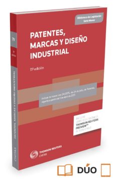 Portada de PATENTES, MARCAS Y DISEÑO INDUSTRIAL