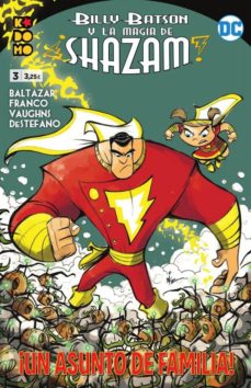 Portada de BILLY BATSON Y LA MAGIA DE ¡SHAZAM! Nº 03