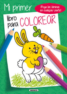 Portada de MI PRIMER LIBRO PARA COLOREAR 4 (CONEJO)