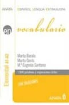 Descargar VOCABULARIO: ELEMENTAL A1-A2 gratis pdf - leer online