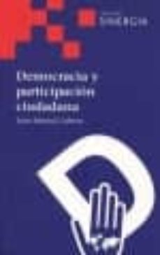 Portada de DEMOCRACIA Y PARTICIPACION CIUDADANA