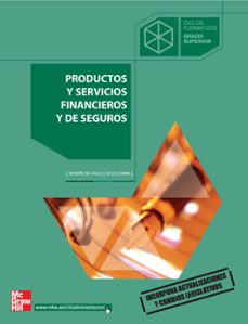 Portada de PRODUCTOS Y SERVICIOS FINANCIEROS Y DE SEGUROS (CICLO FORMATIVO G RADO SUPERIOR ADMINISTRACION)
