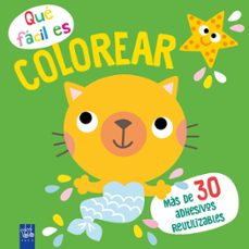 Portada de QUE FACIL ES COLOREAR. GATO