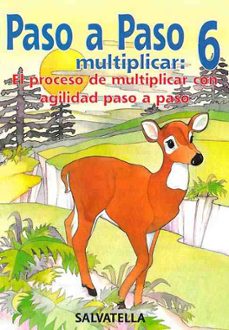 Portada de PASO A PASO. MULTIPLICAR 6