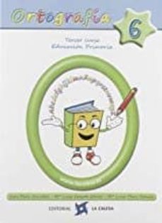 Portada de ORTOGRAFIA 6, 3 EDUCACION PRIMARIA